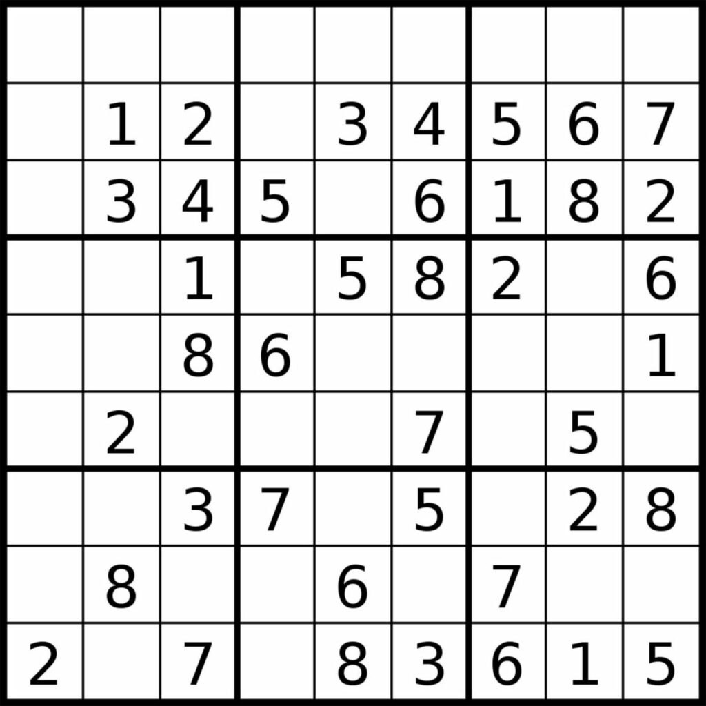 Les jeux de sudoku pour l’été